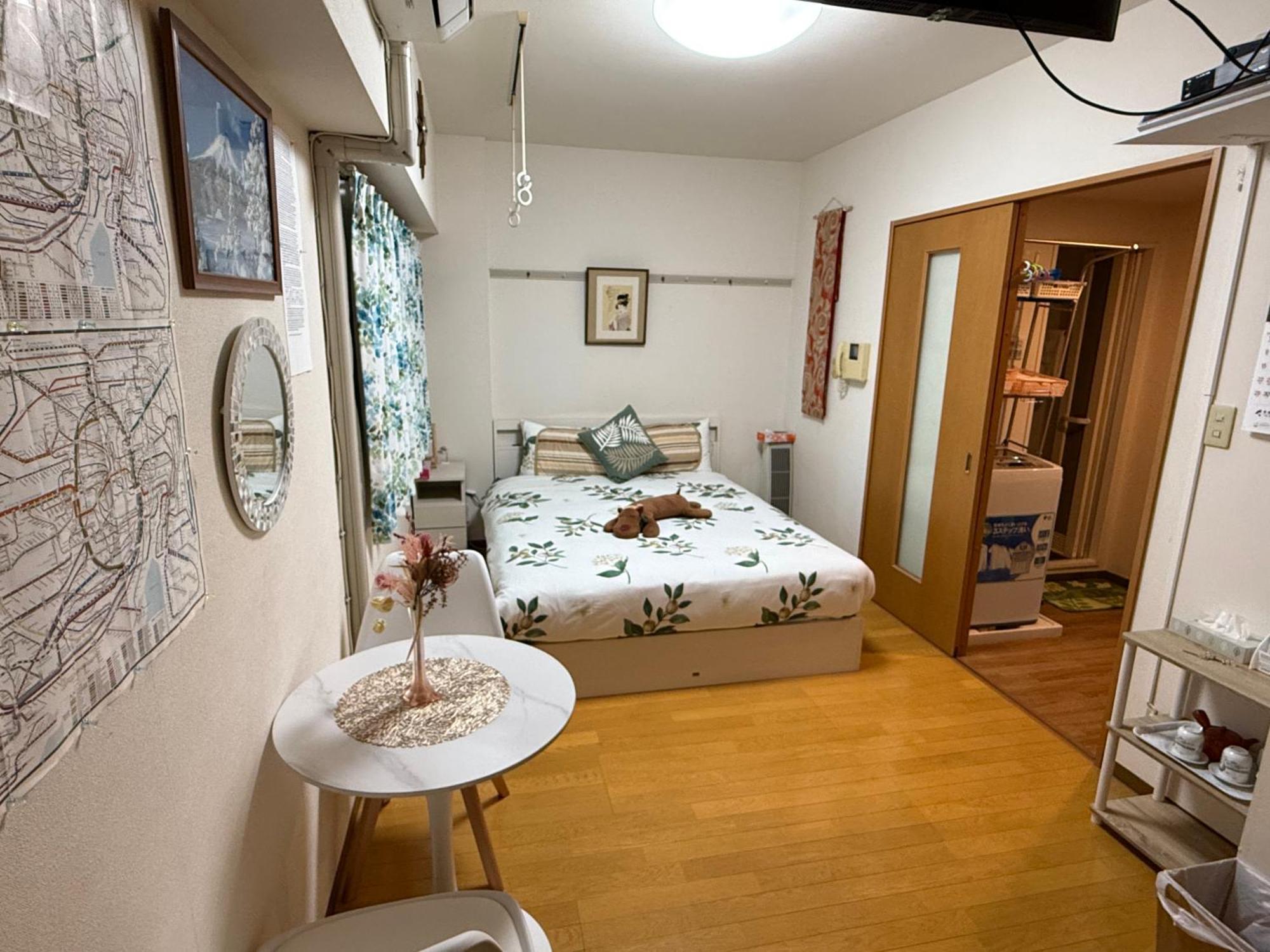 都心の家30 Square Meter King Size Bed With Stepping Rice Tokió Kültér fotó