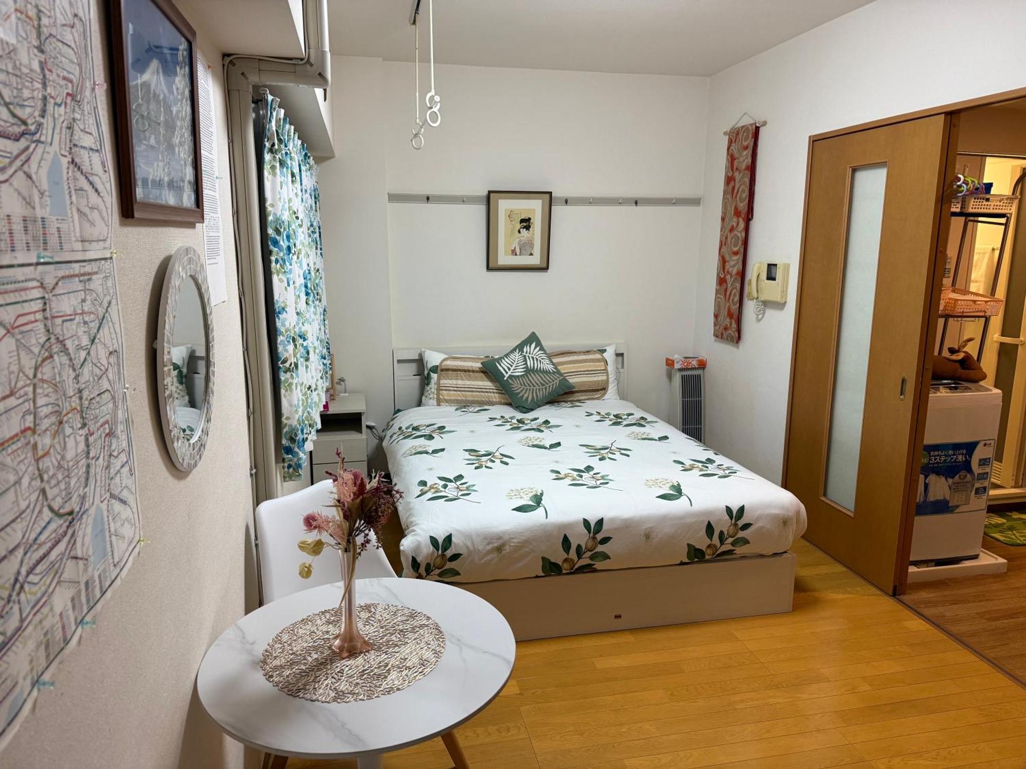 都心の家30 Square Meter King Size Bed With Stepping Rice Tokió Kültér fotó